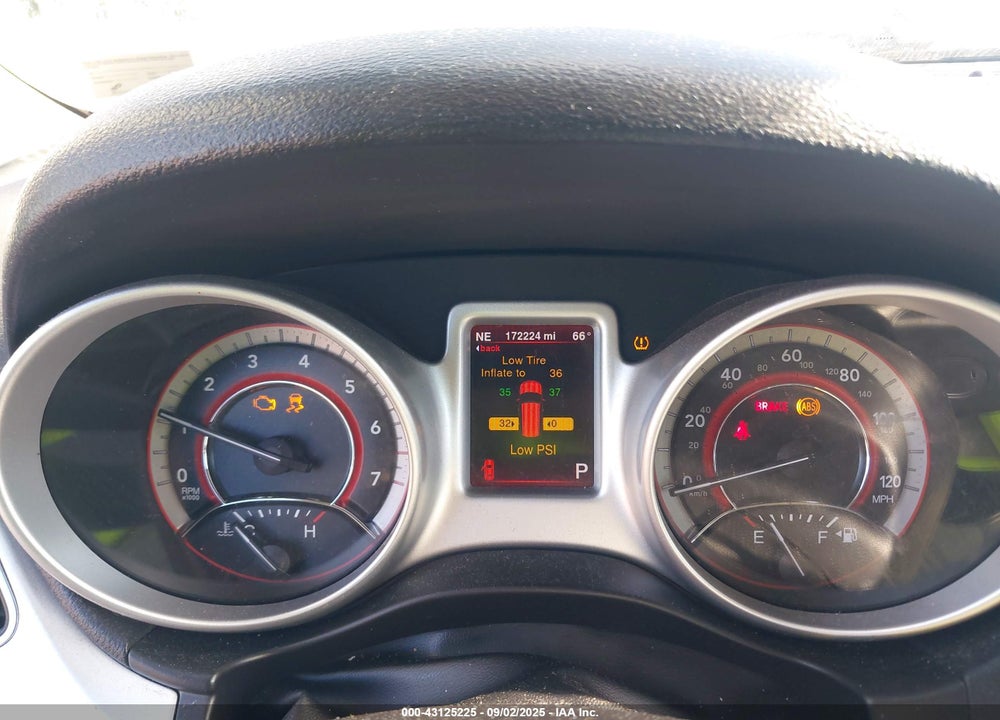 2013 DODGE JOURNEY VIN: 3C4PDCBG0DT712032