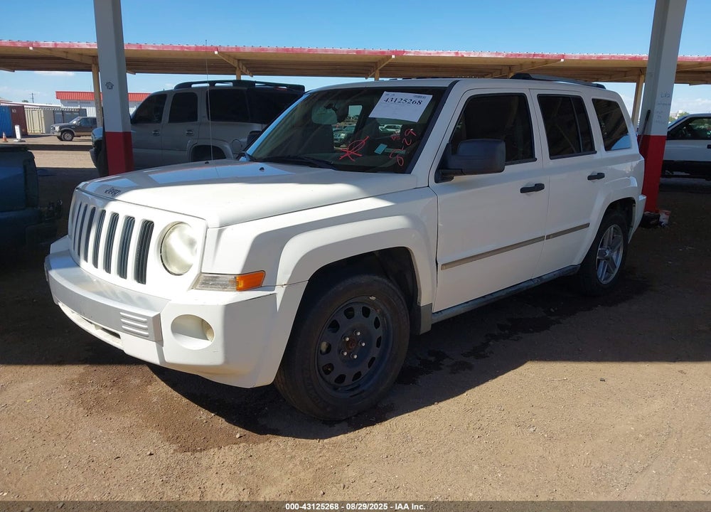 2008 JEEP PATRIOT LIMITED VIN: 1J8FF48W98D540002