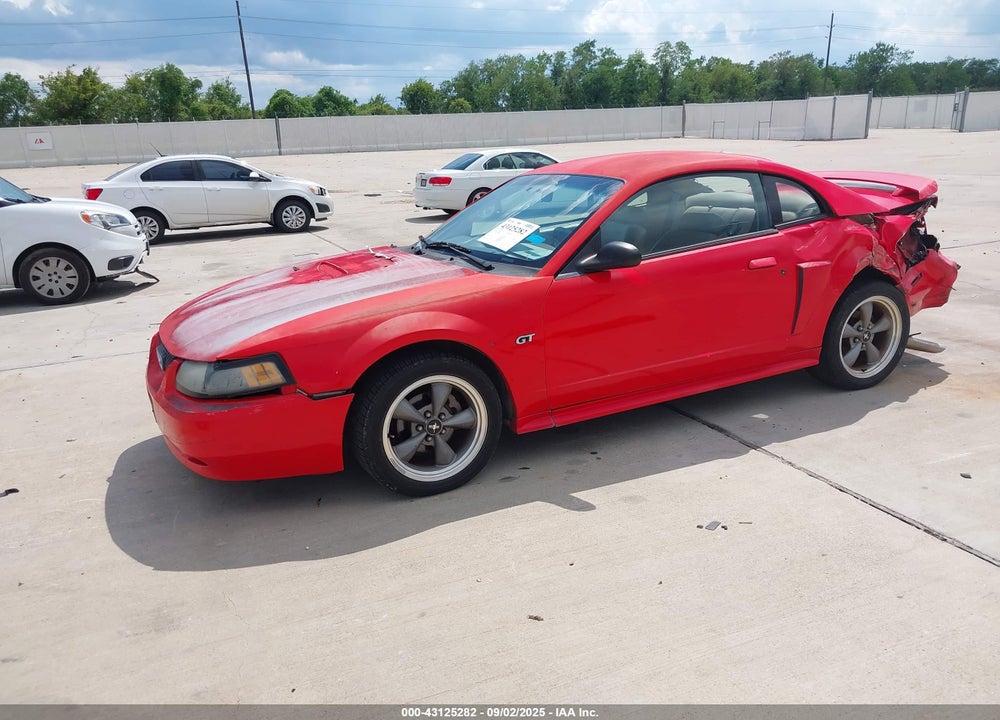2001 FORD MUSTANG GT VIN: 1FAFP42X61F132837