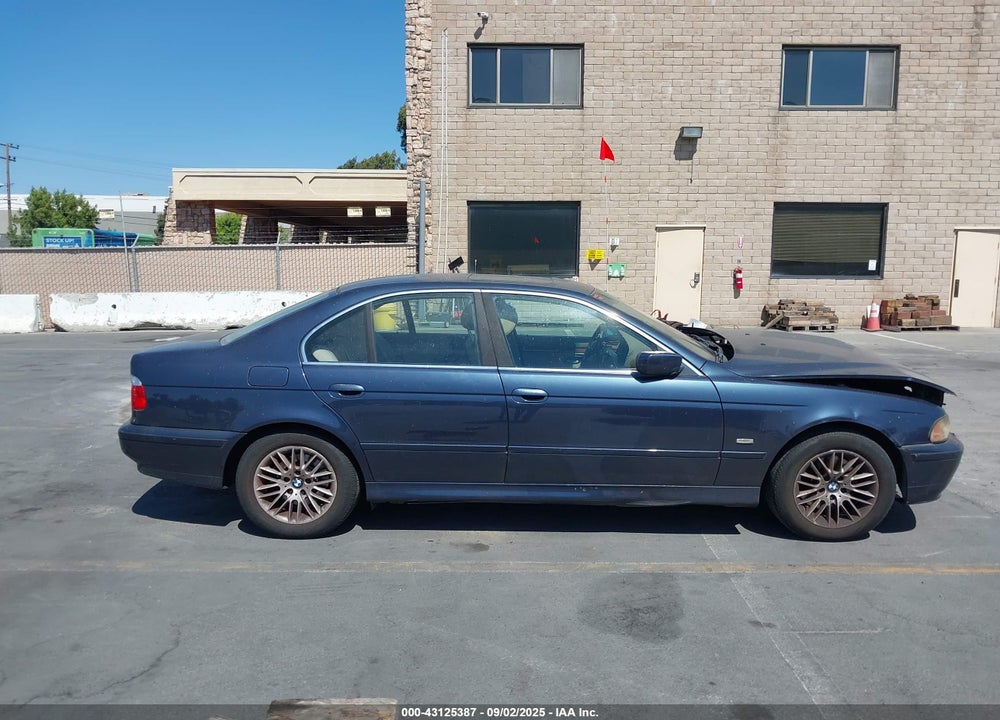 2003 BMW 530IA VIN: WBADT63483CK37376