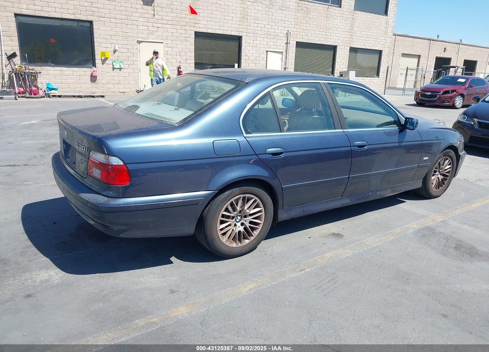 2003 BMW 530IA VIN: WBADT63483CK37376