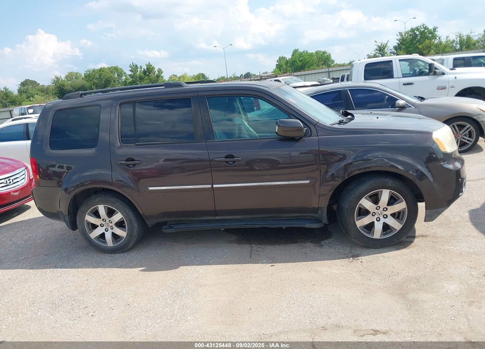 2013 HONDA PILOT VIN: 5FNYF3H97DB039553