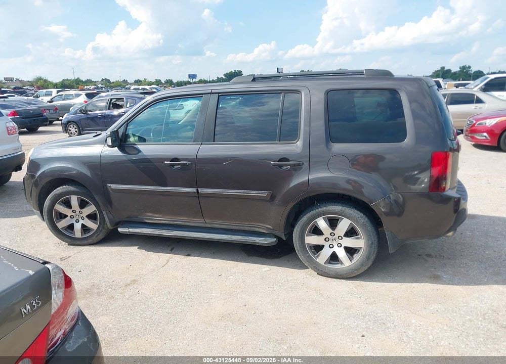 2013 HONDA PILOT VIN: 5FNYF3H97DB039553