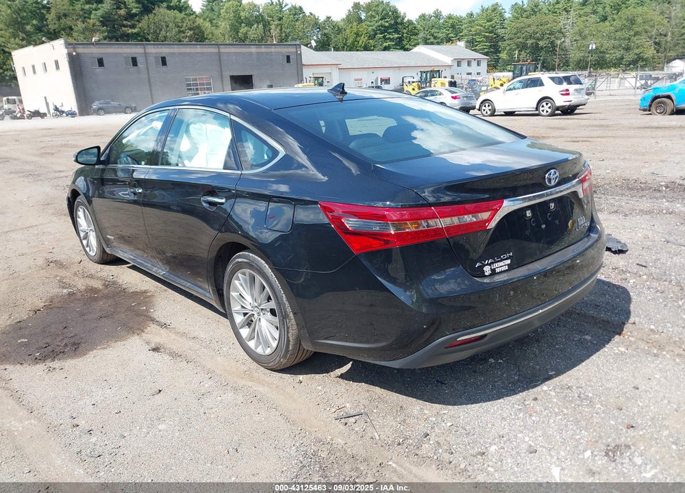 2018 TOYOTA AVALON HYBRID LIMITED VIN: 4T1BD1EB1JU064664
