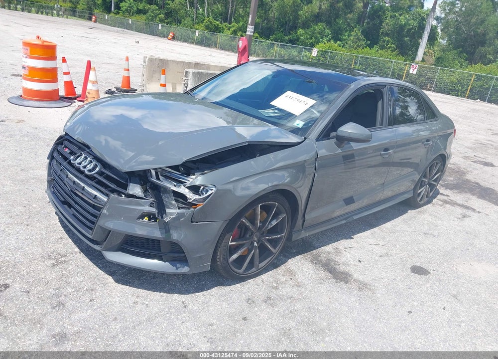 2018 AUDI S3 VIN: WAUB1GFF7J1028011