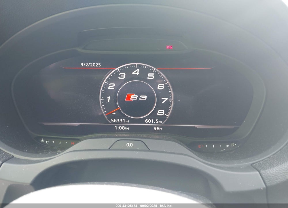2018 AUDI S3 VIN: WAUB1GFF7J1028011