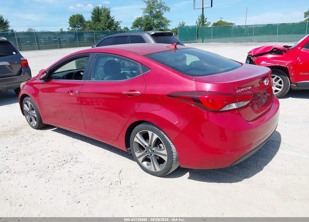 2014 HYUNDAI ELANTRA VIN: KMHDH4AH5EU109958