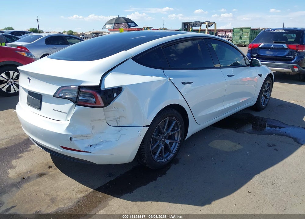 2022 TESLA MODEL 3 VIN: 5YJ3E1EB0NF211691