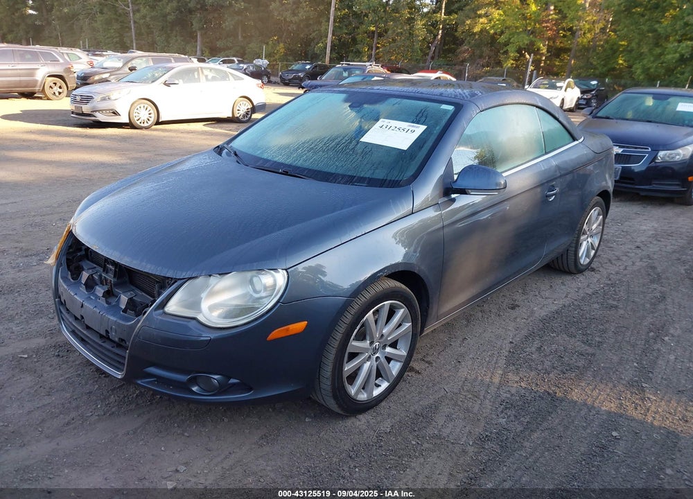 2007 VOLKSWAGEN EOS VIN: WVWFA71F17V038112