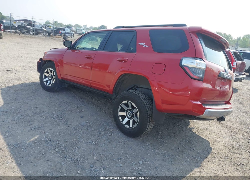 2022 TOYOTA 4RUNNER VIN: JTEPU5JRXN6032760