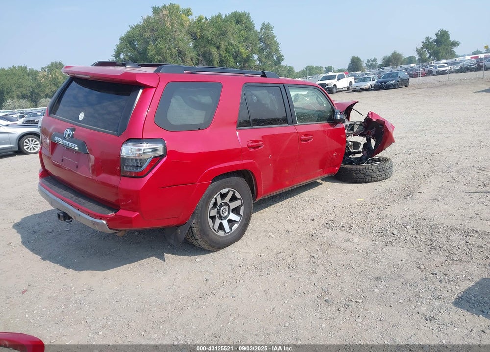 2022 TOYOTA 4RUNNER VIN: JTEPU5JRXN6032760