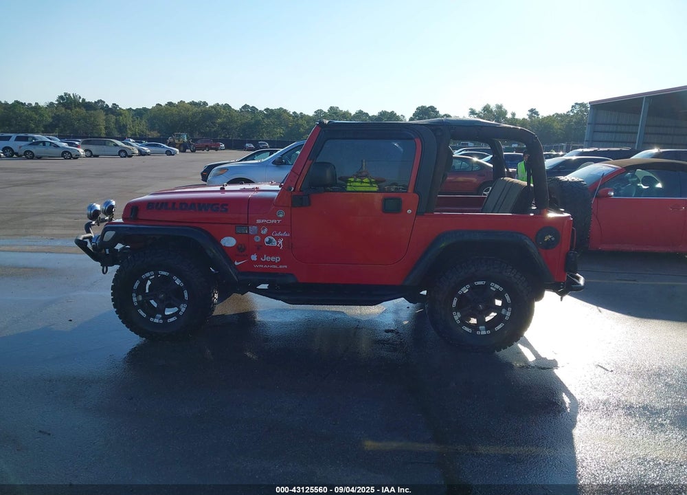 2005 JEEP WRANGLER SPORT VIN: 1J4FA49S55P313606