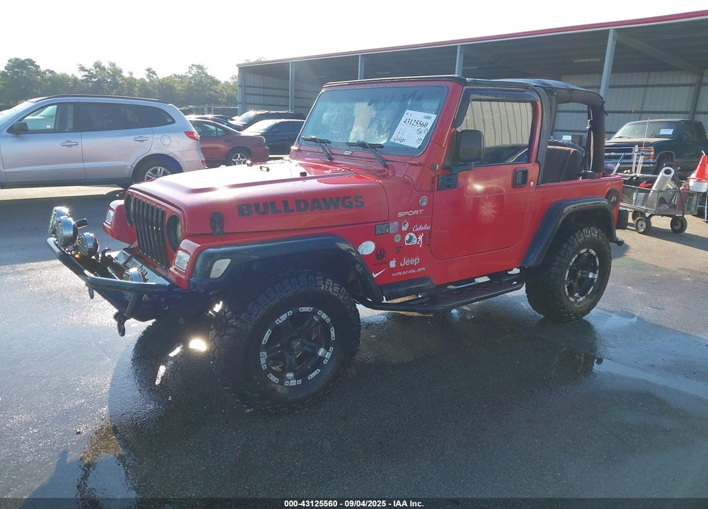 2005 JEEP WRANGLER SPORT VIN: 1J4FA49S55P313606
