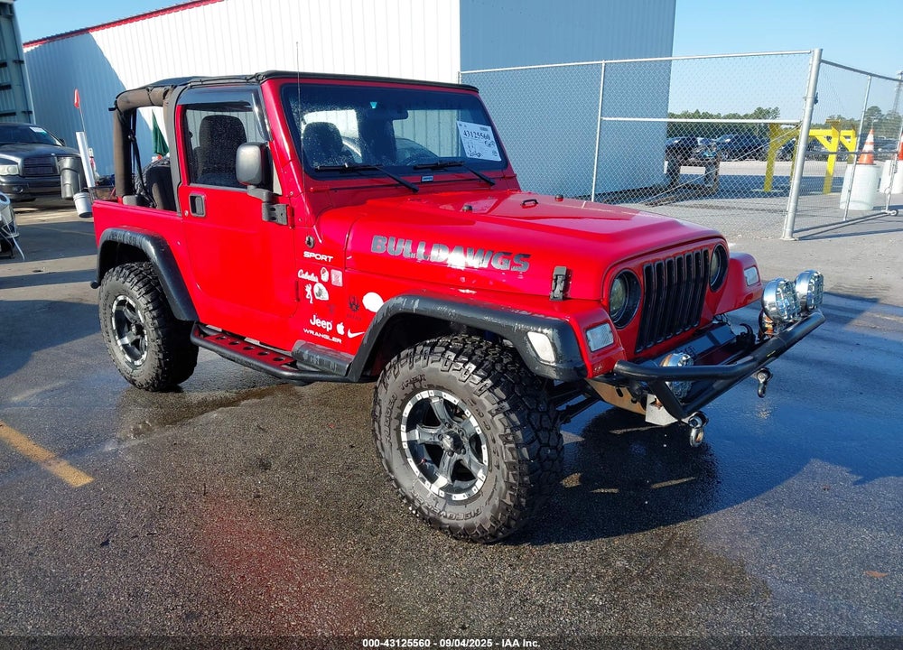 2005 JEEP WRANGLER SPORT VIN: 1J4FA49S55P313606