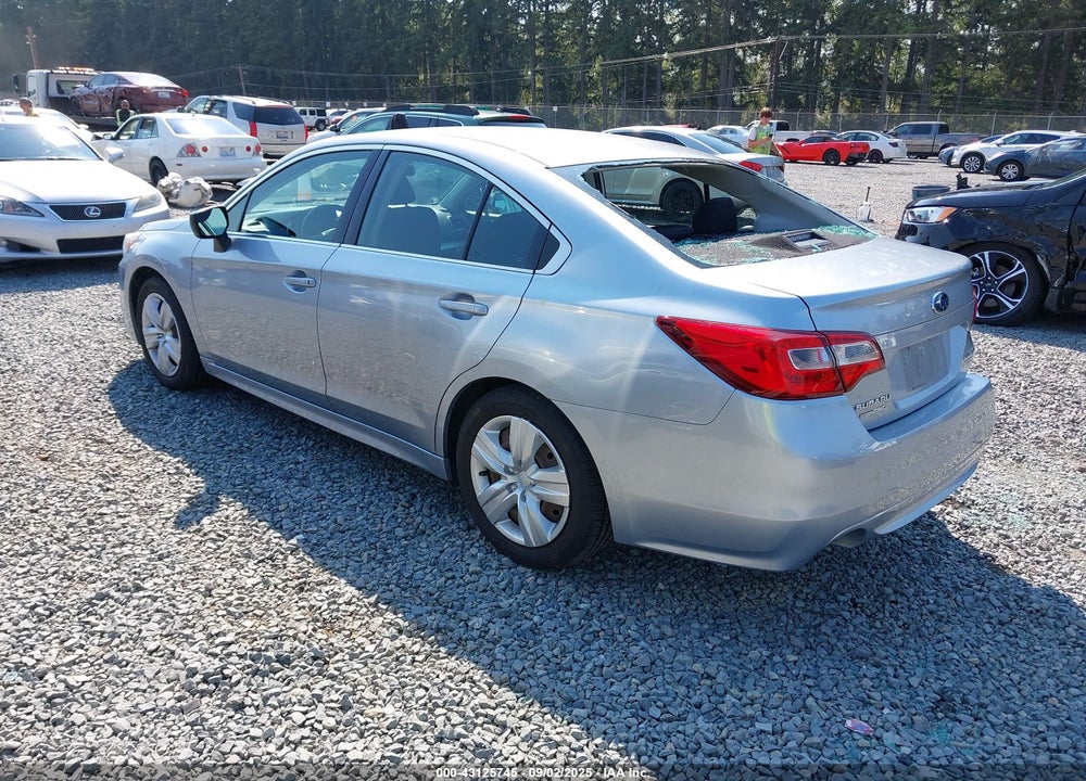 2015 SUBARU LEGACY VIN: 4S3BNAA6XF3015602