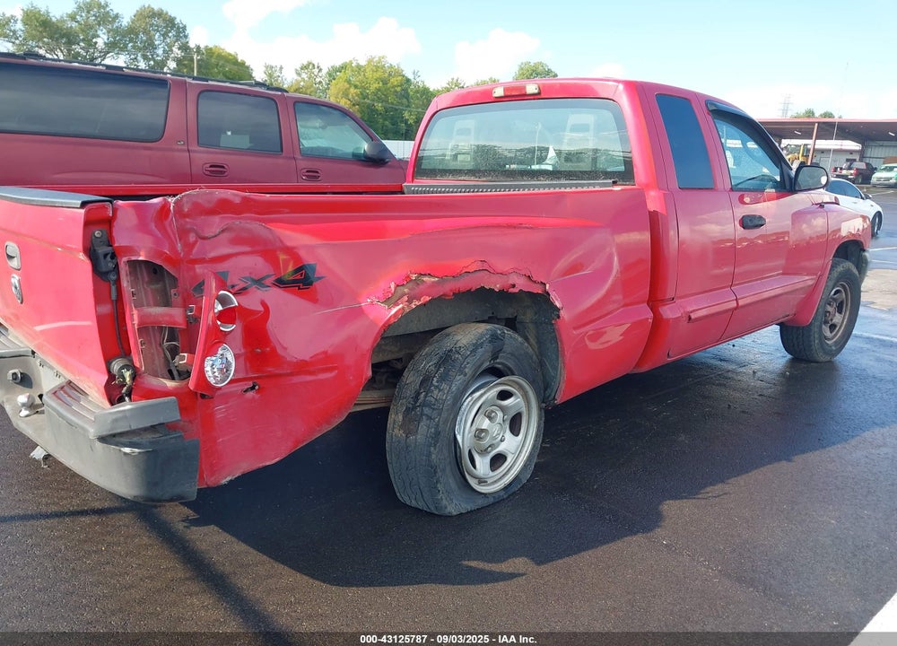 2005 DODGE DAKOTA ST VIN: 1D7HW22K55S204841
