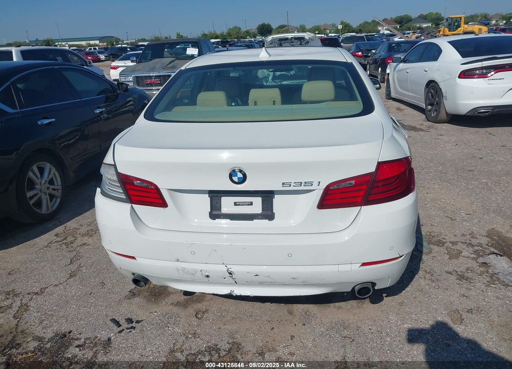 2012 BMW 5 SERIES VIN: WBAFR7C54CC816841