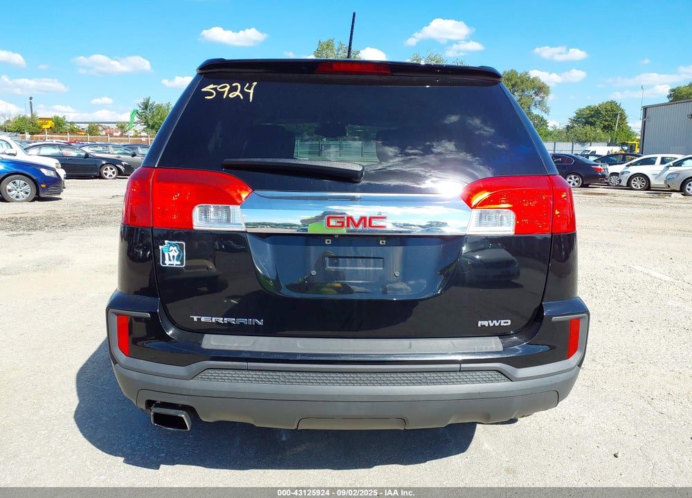 2016 GMC TERRAIN VIN: 2GKFLSEK2G6150320