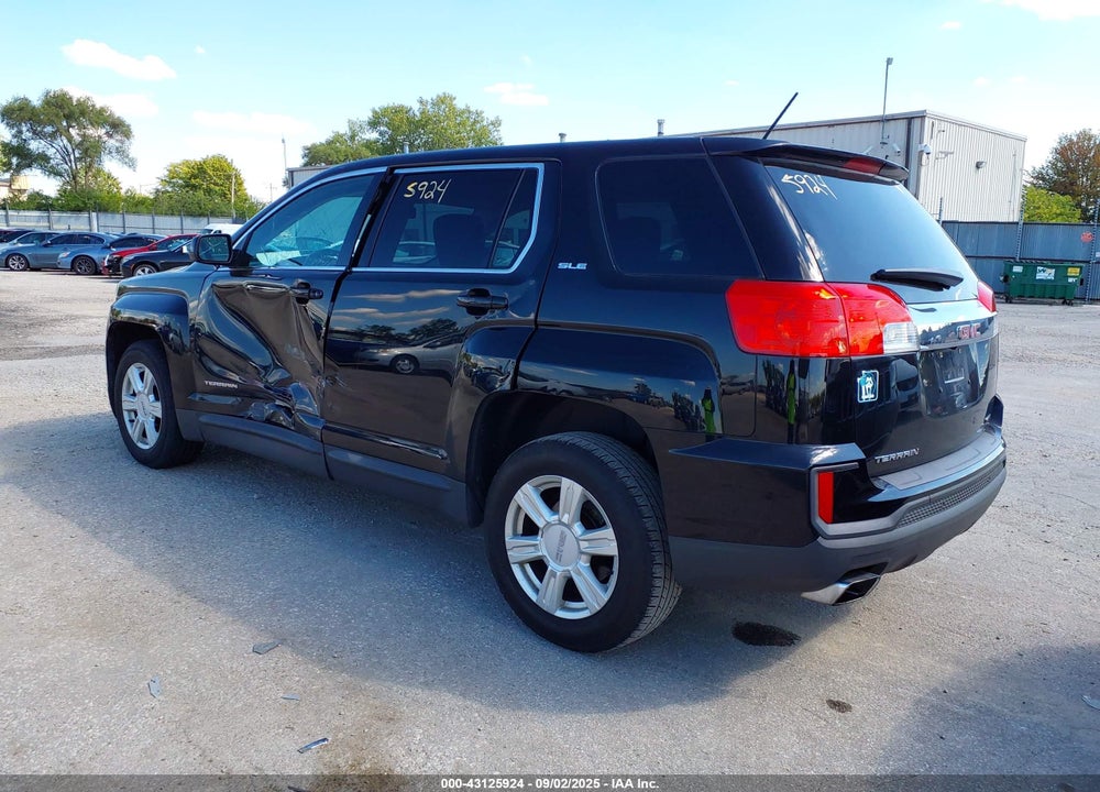 2016 GMC TERRAIN VIN: 2GKFLSEK2G6150320