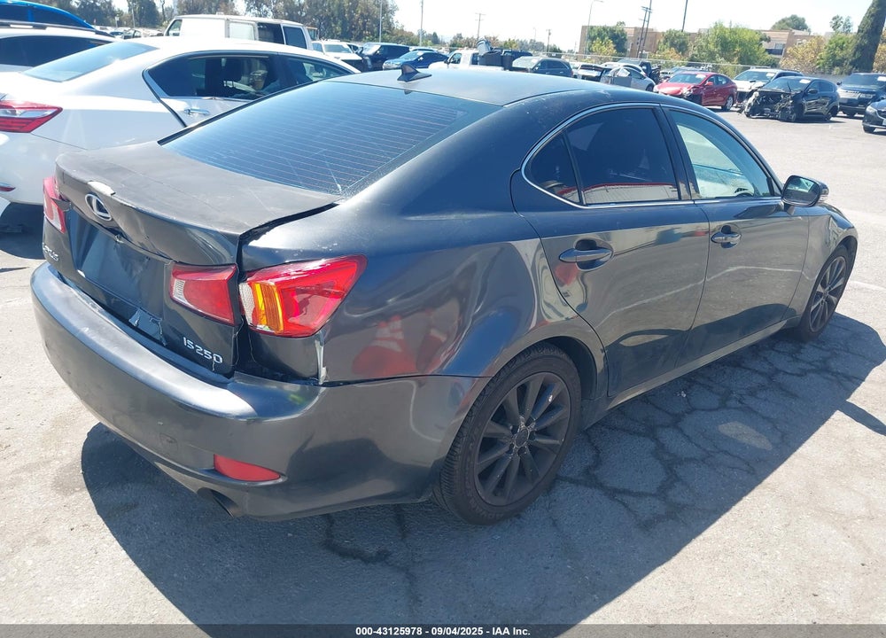 2009 LEXUS IS 250 VIN: JTHBK262192085048