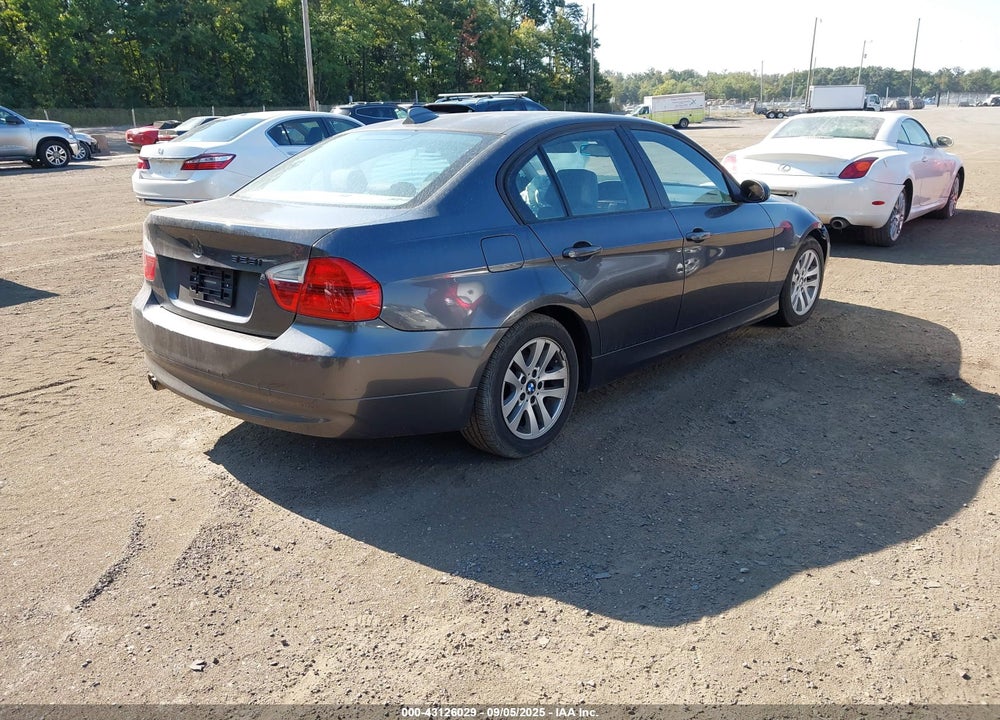 2007 BMW 328I VIN: WBAVA33527PV65280