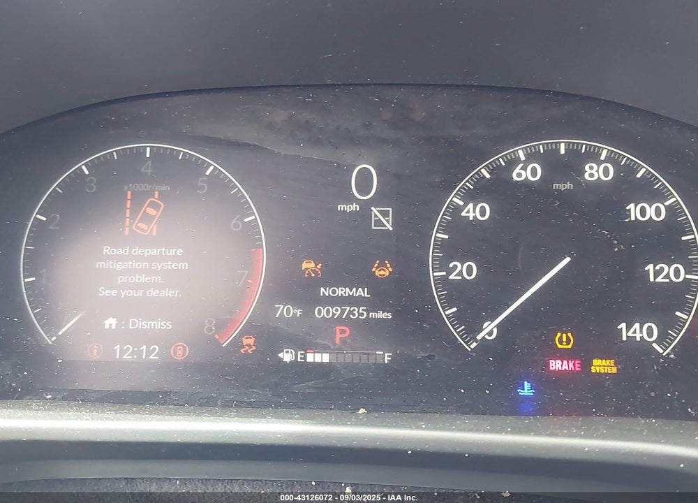 2025 HONDA CR-V VIN: 5J6RS3H4XSL011352