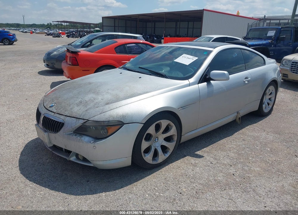 2007 BMW 6 SERIES VIN: WBAEH13567CR51675