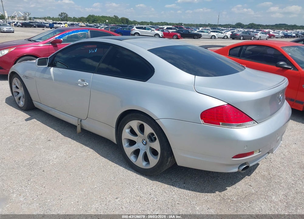 2007 BMW 6 SERIES VIN: WBAEH13567CR51675