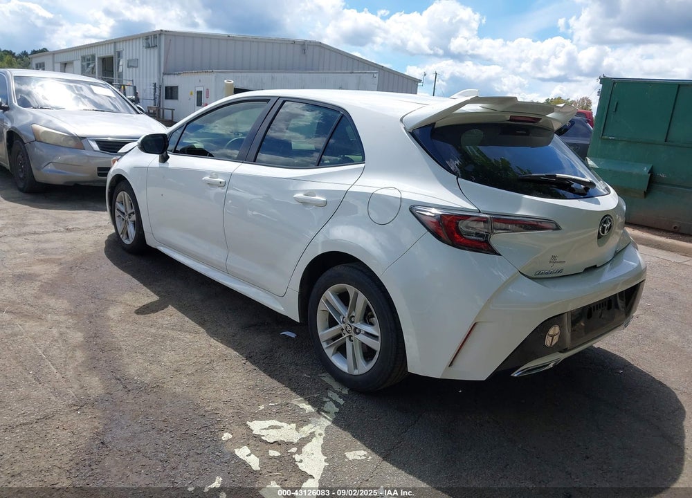 2022 TOYOTA COROLLA SE VIN: JTND4MBE3N3187533