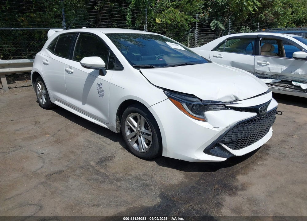2022 TOYOTA COROLLA SE VIN: JTND4MBE3N3187533