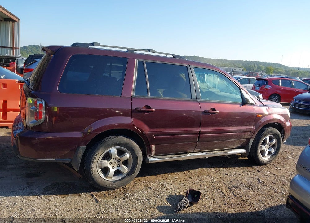 2007 HONDA PILOT EX-L VIN: 2HKYF18717H527406