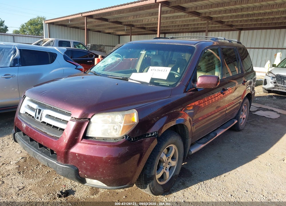 2007 HONDA PILOT EX-L VIN: 2HKYF18717H527406