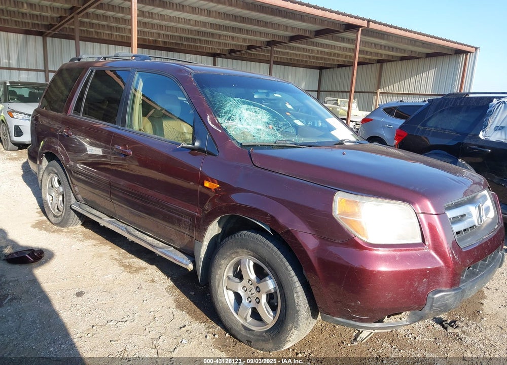 2007 HONDA PILOT EX-L VIN: 2HKYF18717H527406