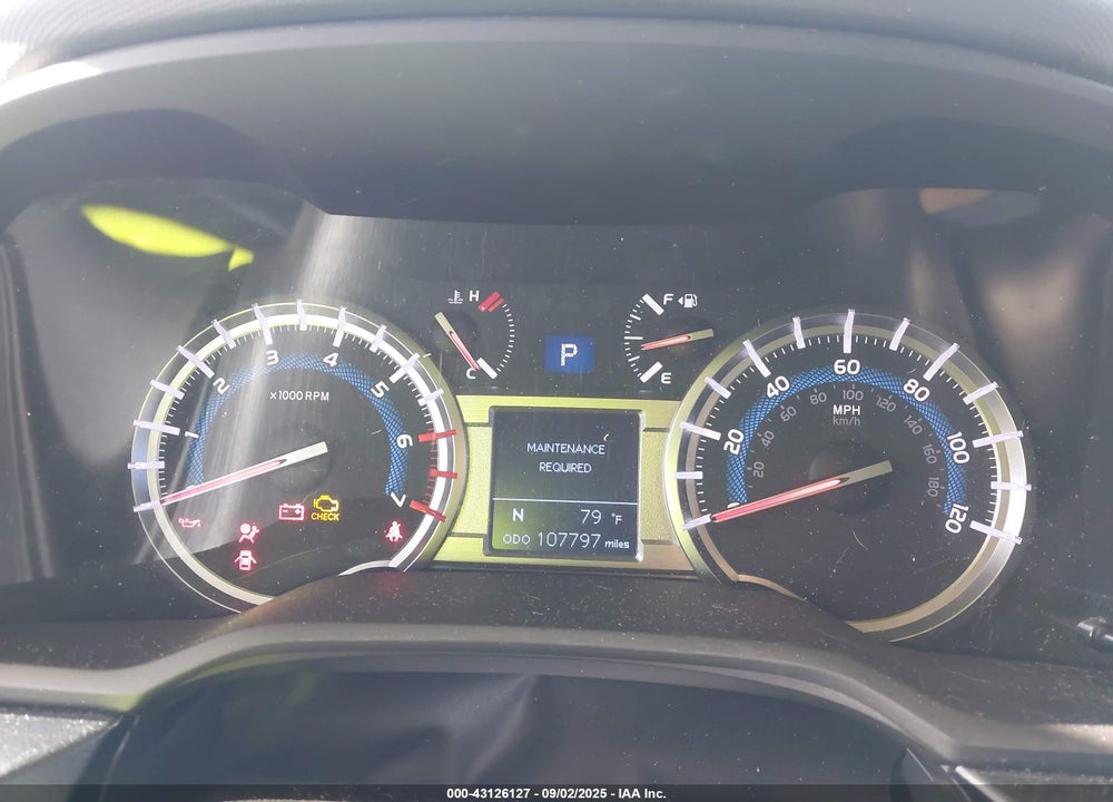 2017 TOYOTA 4RUNNER VIN: JTEZU5JR8H5151345