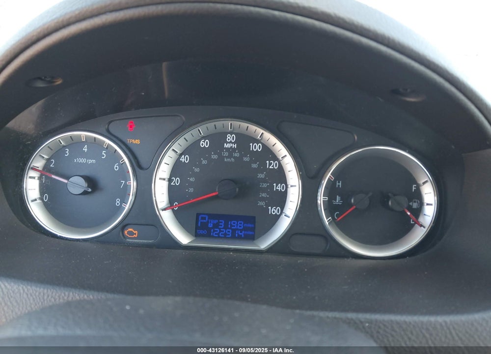 2009 HYUNDAI SONATA VIN: 5NPET46C49H444813