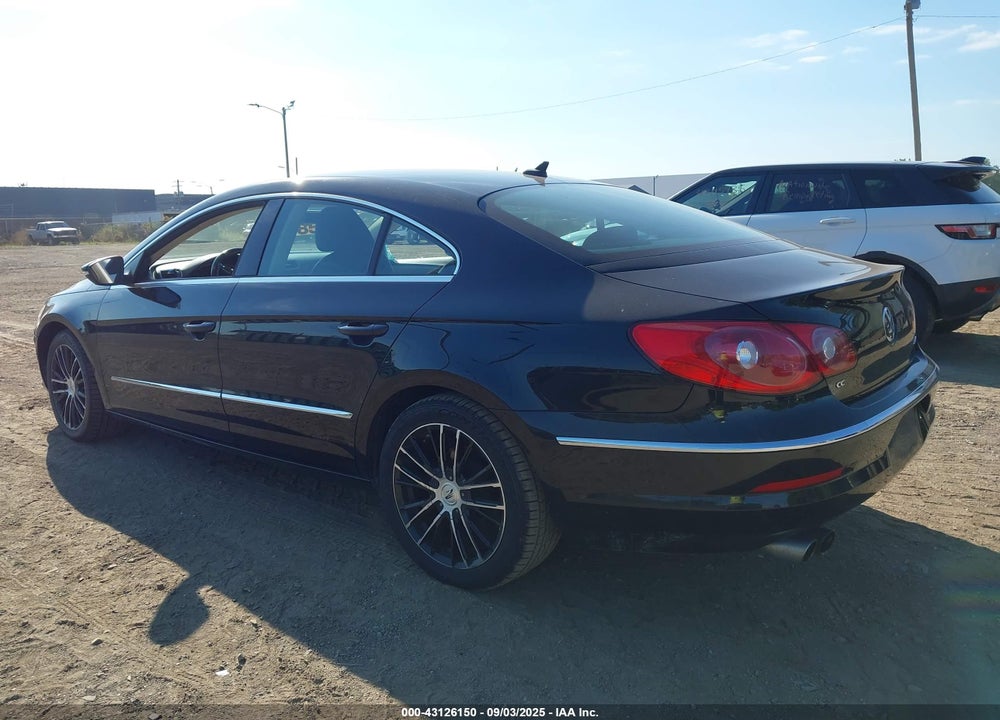 2012 VOLKSWAGEN CC VIN: WVWMN7AN3CE507486