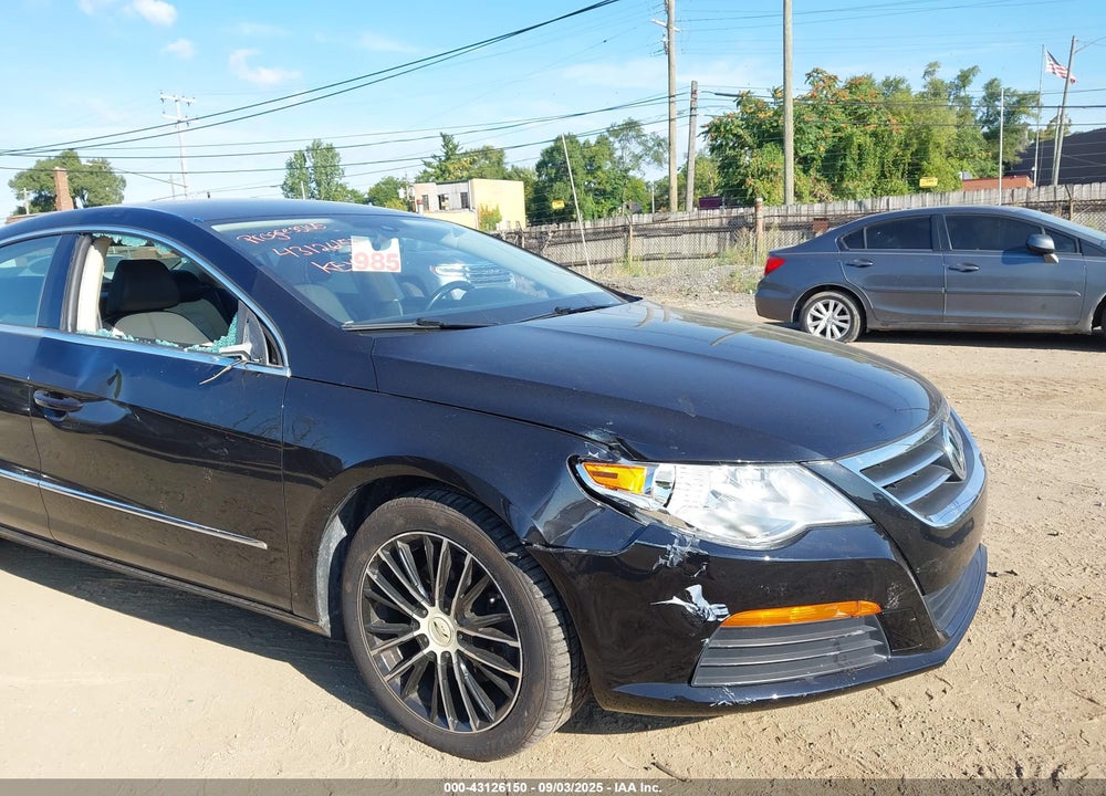 2012 VOLKSWAGEN CC VIN: WVWMN7AN3CE507486