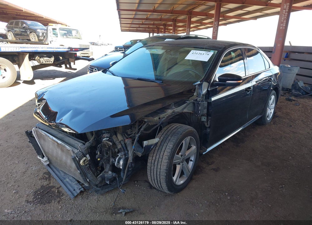 2015 VOLKSWAGEN PASSAT VIN: 1VWAT7A38FC101062