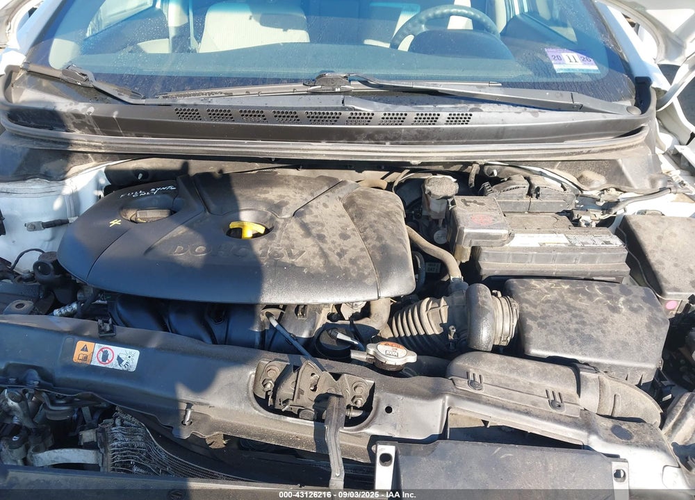 2016 HYUNDAI ELANTRA SE VIN: 5NPDH4AE9GH760212
