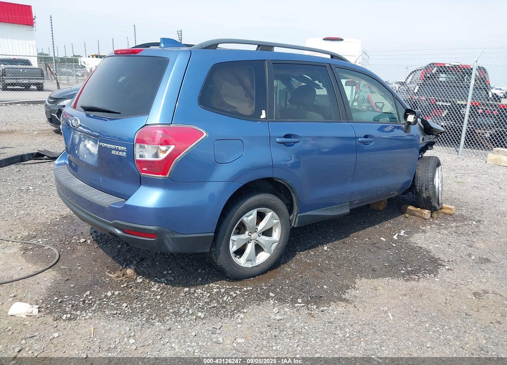 2016 SUBARU FORESTER VIN: JF2SJADC5GH491422