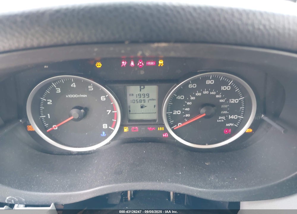 2016 SUBARU FORESTER VIN: JF2SJADC5GH491422