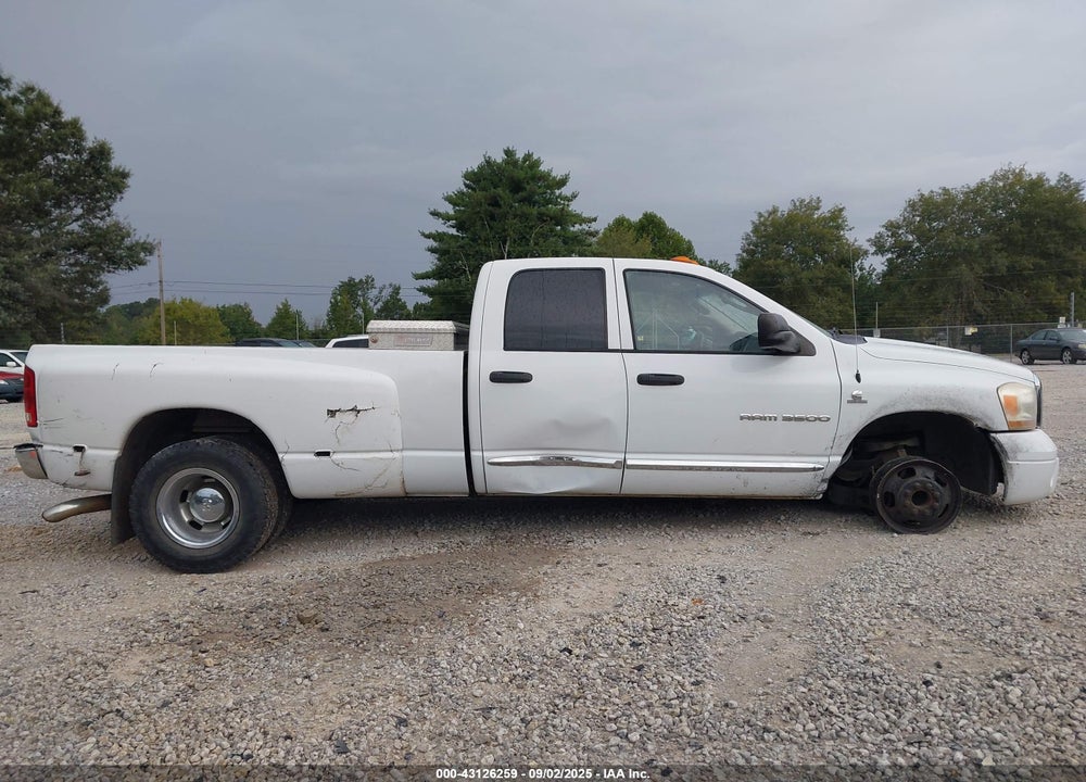 2006 DODGE RAM 3500 LARAMIE VIN: 3D7ML48C66G276417