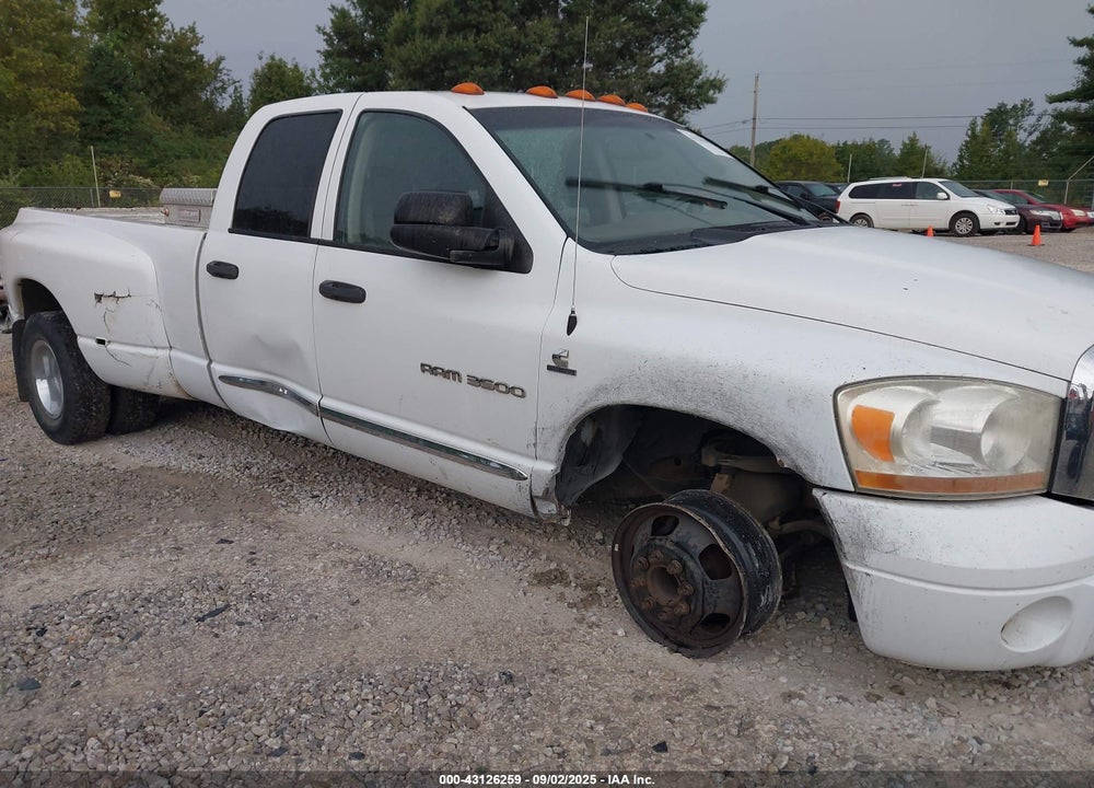 2006 DODGE RAM 3500 LARAMIE VIN: 3D7ML48C66G276417
