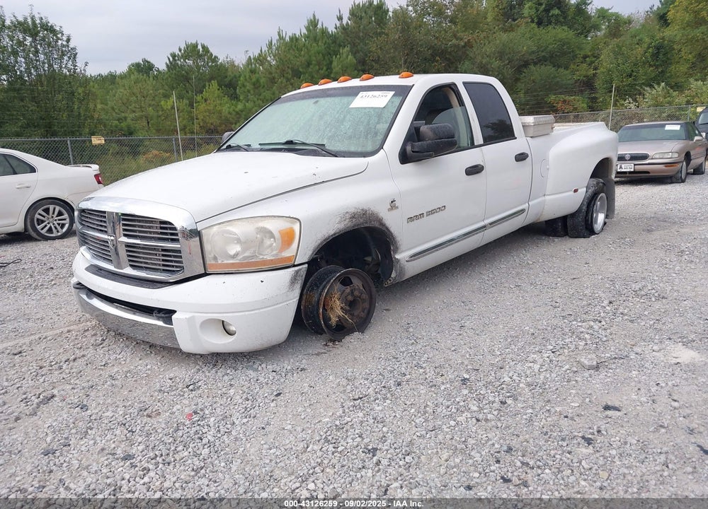 2006 DODGE RAM 3500 LARAMIE VIN: 3D7ML48C66G276417