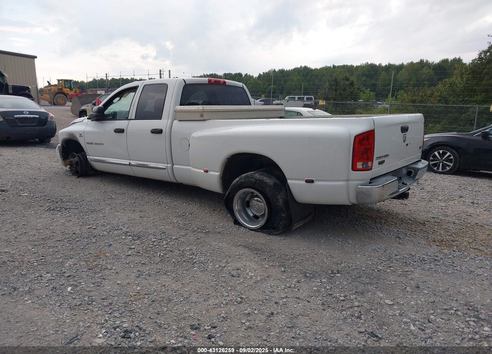 2006 DODGE RAM 3500 LARAMIE VIN: 3D7ML48C66G276417