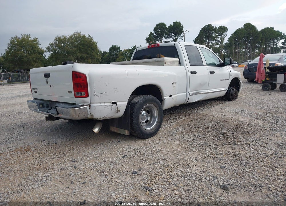 2006 DODGE RAM 3500 LARAMIE VIN: 3D7ML48C66G276417
