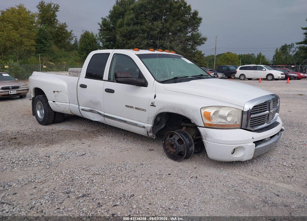 2006 DODGE RAM 3500 LARAMIE VIN: 3D7ML48C66G276417