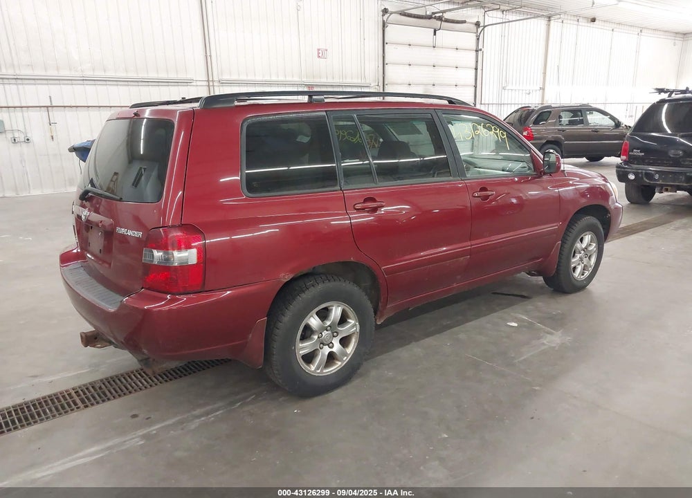 2004 TOYOTA HIGHLANDER V6 VIN: JTEEP21A540022422