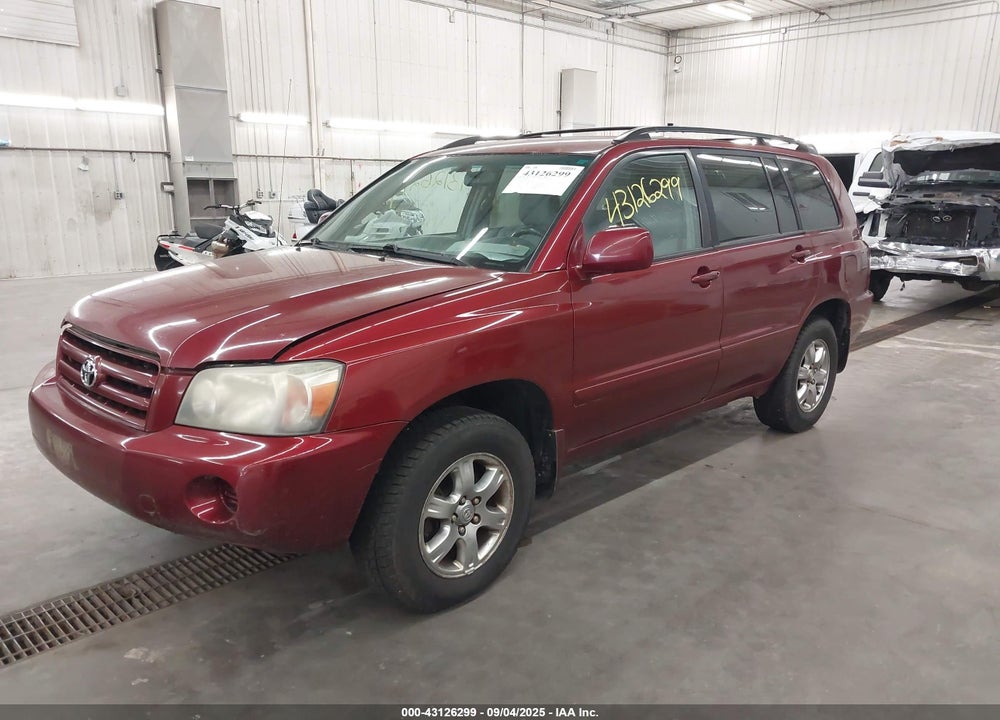 2004 TOYOTA HIGHLANDER V6 VIN: JTEEP21A540022422