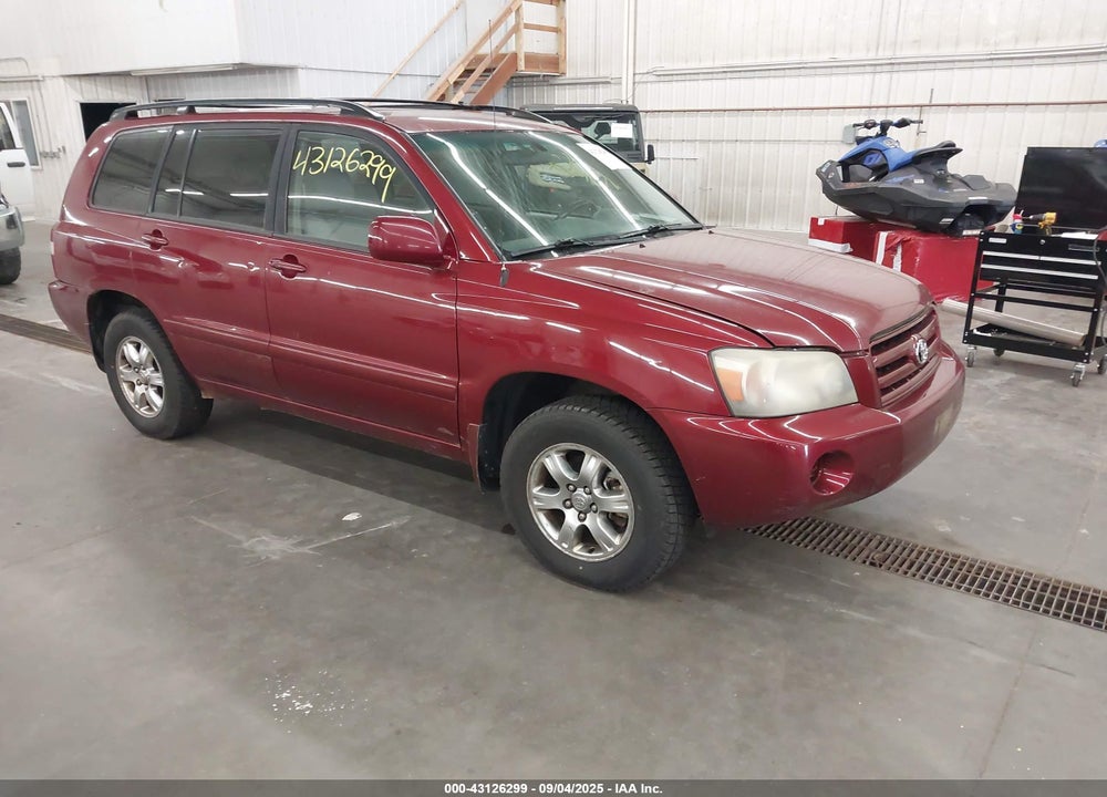 2004 TOYOTA HIGHLANDER V6 VIN: JTEEP21A540022422